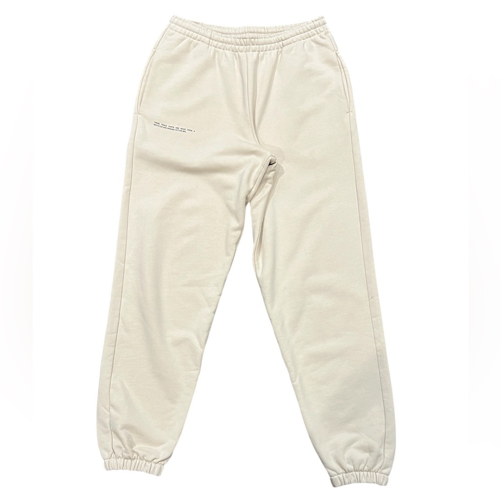Pangaia Unisex/Gender-Neutral Fit Cream Jogger Sweatpants